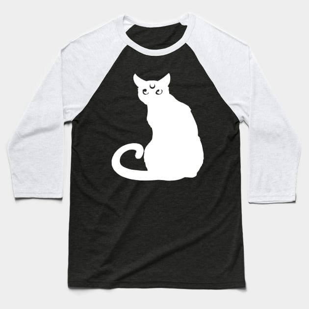 Cat Arty Baseball T-Shirt by Thedustyphoenix